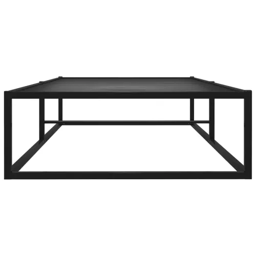 Okvir za krevet crni metalni 100 x 200 cm - Crna 100 x 200 cm Cijena