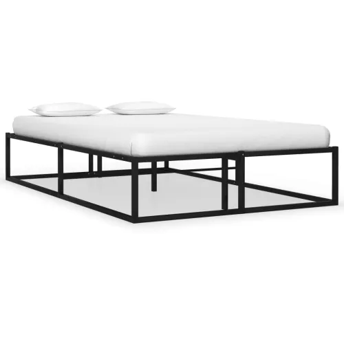 Okvir za krevet crni metalni 120 x 200 cm - Crna 120 x 200 cm Cijena