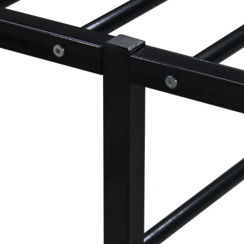 Okvir za krevet crni metalni 120 x 200 cm - Crna 120 x 200 cm Cijena