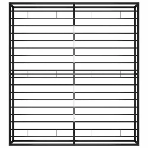 Okvir za krevet crni metalni 140 x 200 cm - Crna 140 x 200 cm Cijena