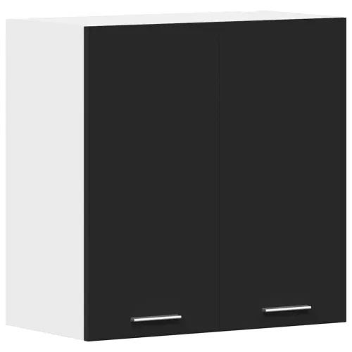 Viseći ormarić “Lyon” Crni 60x31x60 cm Inženirsko drvo - Crna 1x viseći ormarić (2 vrata) širine 60 cm, visine 60 cm Cijena