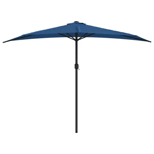 Balkonski suncobran plavi 300 x 155 x 223 cm polukružni - Tamno plava Cijena
