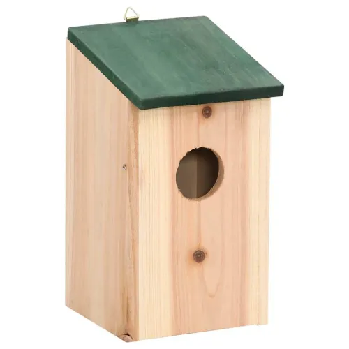 Kućice za ptice 10 kom od masivne jelovine 12 x 12 x 22 cm - 10 Cijena