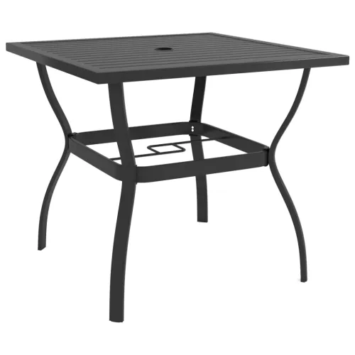 Vrtni stol antracit 81,5 x 81,5 x 72 cm čelični - Antracit 81.5 x 81.5 x 72 cm 1 Cijena