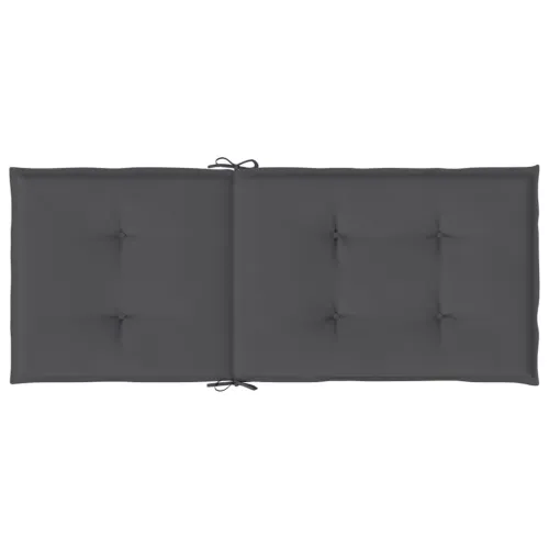Jastuci za vrtne stolice 6 kom antracit 120x50x3 cm od tkanine - Antracit 120 x 50 x 3 cm 6 Cijena