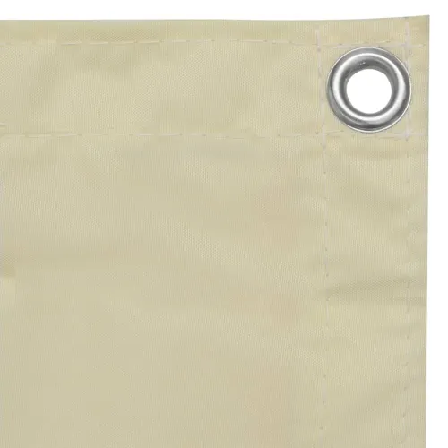 Balkonski zastor krem 90 x 500 cm od tkanine Oxford - Krema 90 x 500 cm Cijena