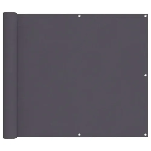 Balkonski zastor antracit 90 x 300 cm od tkanine Oxford - Antracit 90 x 300 cm 1 Antracit Cijena