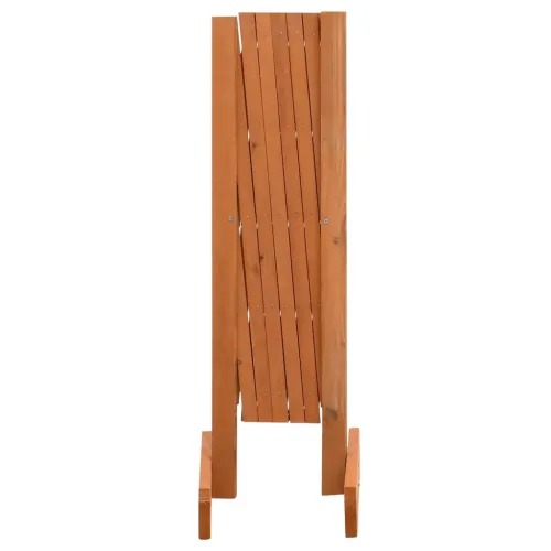 Vrtna rešetkasta ograda narančasta 120 x 60 cm masivna jelovina - Narančasta 120 x 60 cm Cijena