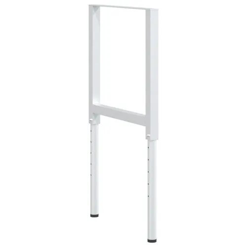 Okviri za radni stol 2 kom metalni 55 x (69 - 95,5) cm sivi - Siva 55 x 95.5 cm Cijena