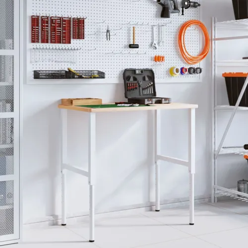 Okviri za radni stol 2 kom metalni 55 x (69 - 95,5) cm sivi - Siva 55 x 95.5 cm Cijena