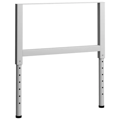 Okviri za radni stol 2 kom metalni 85 x (69 - 95,5) cm sivi - Siva 85 x 95.5 cm Cijena