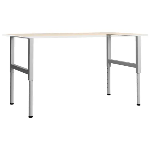 Okviri za radni stol 2 kom metalni 85 x (69 - 95,5) cm sivi - Siva 85 x 95.5 cm Cijena