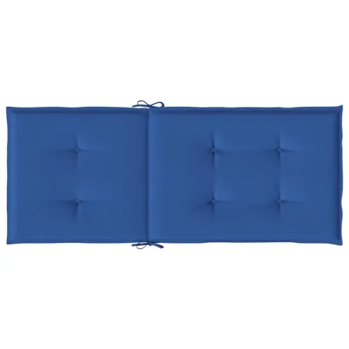 Jastuci za vrtne stolice 2 kom plavi 120 x 50 x 3 cm od tkanine - Kraljevski plava 120 x 50 x 3 cm 2 Cijena