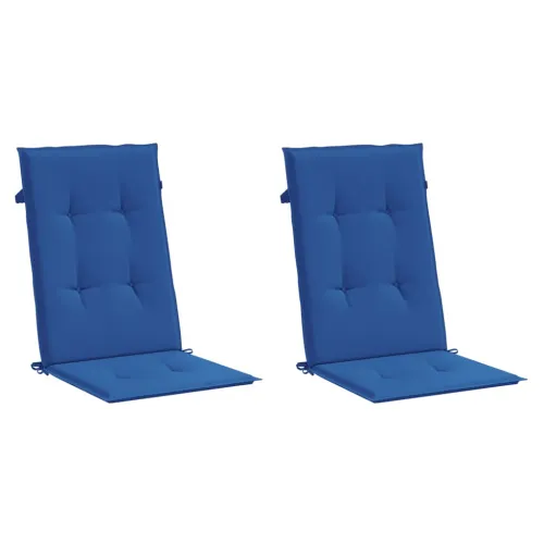 Jastuci za vrtne stolice 2 kom plavi 120 x 50 x 3 cm od tkanine - Kraljevski plava 120 x 50 x 3 cm 2 Cijena