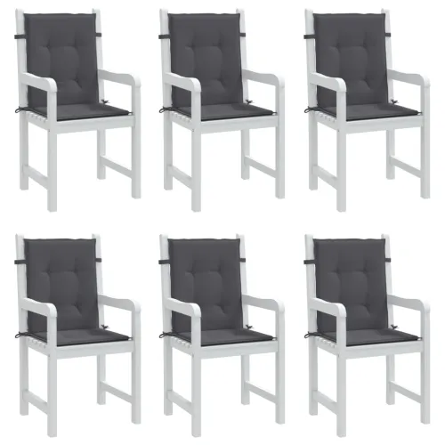 Jastuci za vrtne stolice 6 kom antracit od tkanine Oxford - Antracit 100 x 50 x 3 cm 6 Cijena