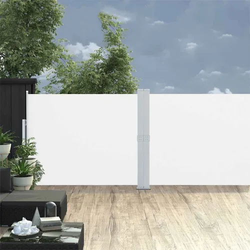 Uvlačiva bočna tenda za terasu 140 x 1200 cm krem - Krema 140 x 1200 cm Cijena