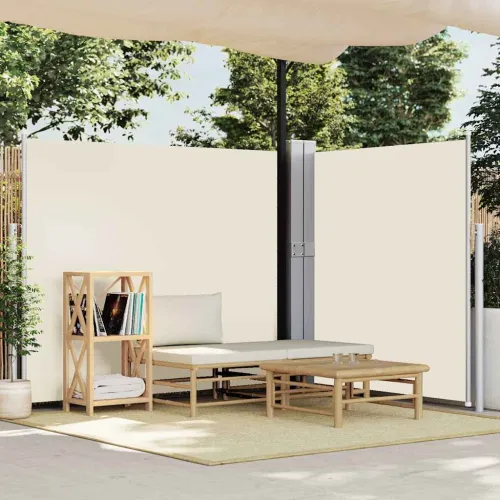 Uvlačiva bočna tenda za terasu 170 x 1200 cm krem - Krema 170 x 1200 cm Cijena