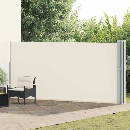 Uvlačiva bočna tenda za terasu 170 x 1200 cm krem - Krema 170 x 1200 cm Cijena