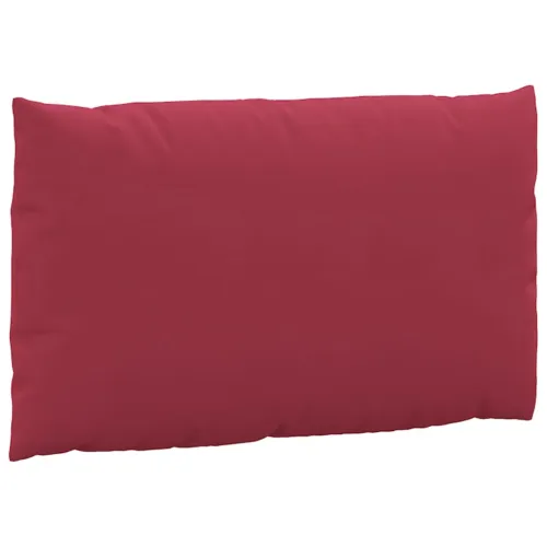 Jastuci za sofu od paleta 3 kom crvena boja vina od tkanine - Boja crnog vina kutna sofa Cijena