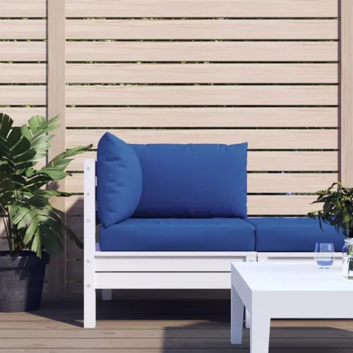 Jastuci za sofu od paleta 3 kom plavi od tkanine - Plava kutna sofa Cijena