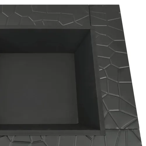 Vrtna posuda za vatru sa žaračem 81 x 81 x 47 cm XXL čelična Cijena