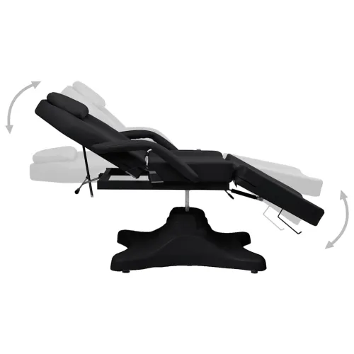 Masažni stol crni 180 x 62 x (86,5 - 118) cm - Crna Cijena