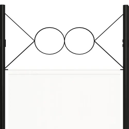 Paravan - Sobna pregrada s 5 panela bijela 200 x 180 cm - Bijela 5 Cijena