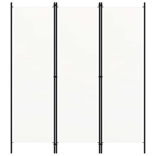 Paravan - Sobna pregrada s 3 panela bijela 150 x 180 cm - Bijela 3 1 Bijela Cijena
