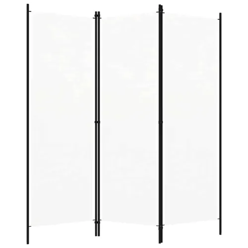 Paravan - Sobna pregrada s 3 panela bijela 150 x 180 cm - Bijela 3 1 Bijela Cijena