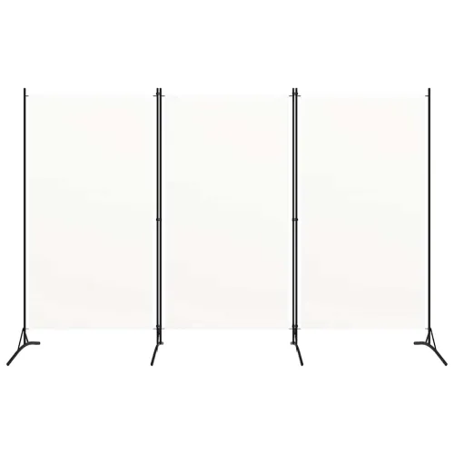 Paravan - Sobna pregrada s 3 panela bijela 260 x 180 cm od tkanine - Bijela 260 x 180 cm 1 1 Cijena