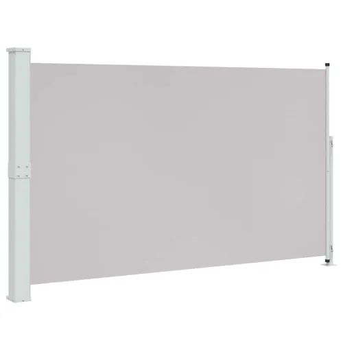 Uvlačiva bočna tenda za terasu 180 x 314 cm siva - Siva 180 x 300 cm 1 Siva Cijena