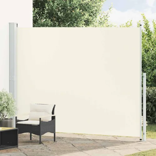 Uvlačiva bočna tenda za terasu 220 x 314 cm krem - Krema 220 x 300 cm 1 Krema Cijena