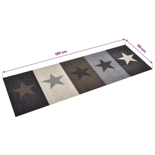 Kuhinjski tepih s uzorkom zvijezda perivi 60 x 180 cm - zvijezde 60 x 180 cm Cijena