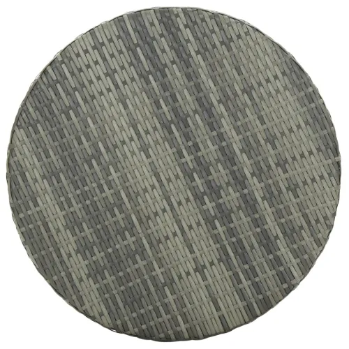 Vrtni stol sivi 60,5 x 106 cm od poliratana - Siva Cijena