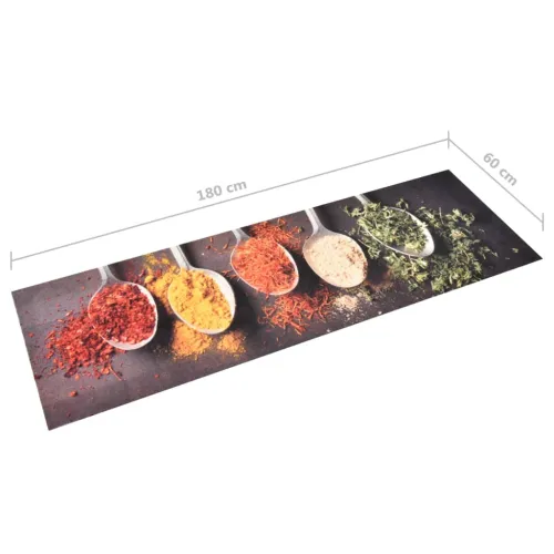 Kuhinjski tepih s uzorkom žlica perivi 60 x 180 cm - Žlica 1 60 x 180 cm Cijena