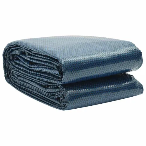 Plutajući PE solarni pokrov za bazen 450 x 220 cm crno-plavi - Crna i plava 450 x 220 cm 1 110 μm Cijena