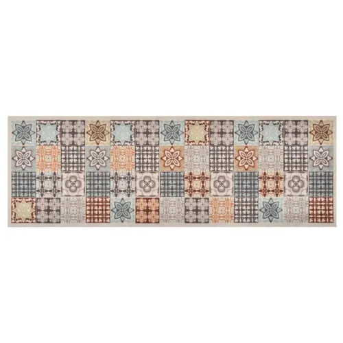 Kuhinjski tepih sa šarenim mozaikom perivi 45 x 150 cm - mozaična boja 45 x 150 cm Cijena
