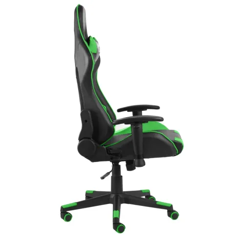 Okretna Gaming stolica zelena PVC - Zelena 1 Bez naslona za noge Cijena