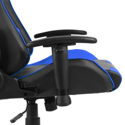 Okretna Gaming stolica plava PVC - Plava 1 Bez naslona za noge Cijena