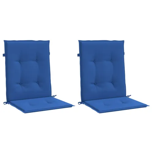 Jastuci za vrtne stolice 2 kom plavi 100 x 50 x 3 cm od tkanine - Kraljevski plava 100 x 50 x 3 cm 2 Cijena