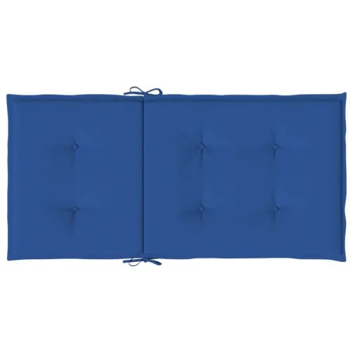 Jastuci za vrtne stolice 4 kom plavi 100 x 50 x 3 cm od tkanine - Kraljevski plava 100 x 50 x 3 cm 4 Cijena