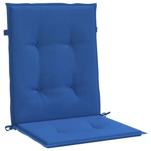 Jastuci za vrtne stolice 4 kom plavi 100 x 50 x 3 cm od tkanine - Kraljevski plava 100 x 50 x 3 cm 4 Cijena