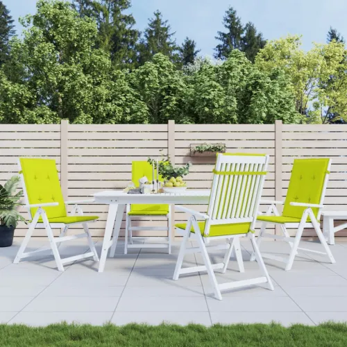 Jastuci za vrtne stolice 4 kom svjetlozeleni 120x50x3cm tkanina - Svjetlozelena 120 x 50 x 3 cm 4 Cijena
