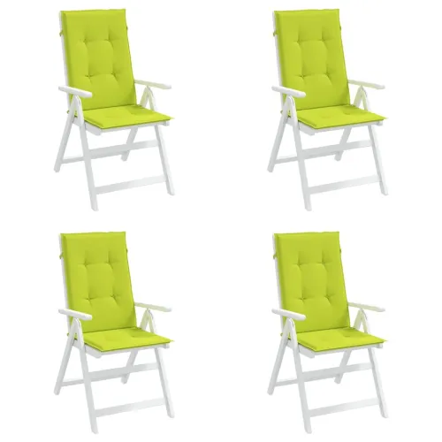 Jastuci za vrtne stolice 4 kom svjetlozeleni 120x50x3cm tkanina - Svjetlozelena 120 x 50 x 3 cm 4 Cijena