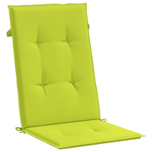 Jastuci za vrtne stolice 4 kom svjetlozeleni 120x50x3cm tkanina - Svjetlozelena 120 x 50 x 3 cm 4 Cijena