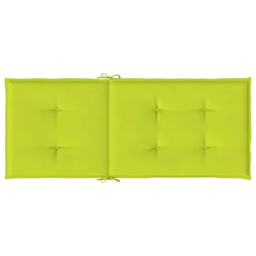Jastuci za vrtne stolice 6 kom svjetlozeleni 120x50x3cm tkanina - Svjetlozelena 120 x 50 x 3 cm 6 Cijena
