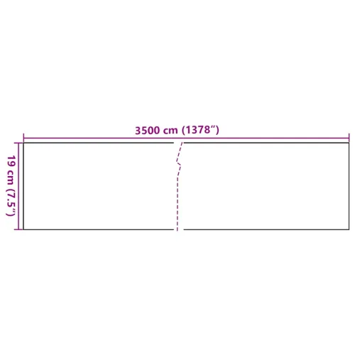 Trake za privatnost PVC 140x0,19 m Zelene - Uzorak lišća 140 x 0,19 m Cijena