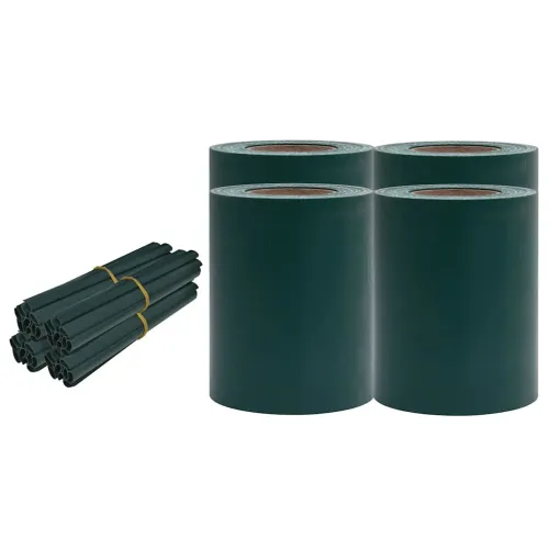 Trake za privatnost PVC 140x0,19 m mat zelene - Zelena 140 x 0,19 m Cijena
