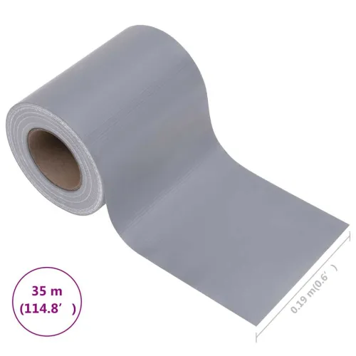Traka za privatnost PVC 35x0,19 m mat svijetlosiva - Svjetlosiva 35 x 0,19 m Cijena