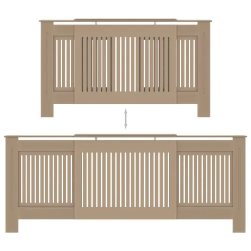 Maska za radijator - Pokrov za radijator konstruirano drvo 205 cm - sonoma hrast 205 x 20.5 x 81.5 cm 1 Cijena